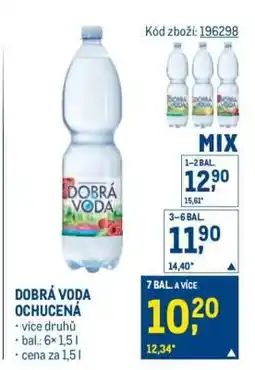 Makro DOBRÁ VODA OCHUCENÁ nabídka