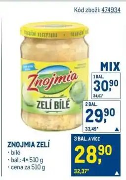 Makro ZNOJMIA ZELÍ nabídka