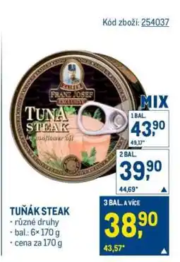 Makro Tuňák steak nabídka