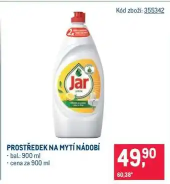 Makro Prostředek na mytí nádobí nabídka