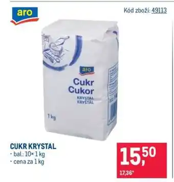 Makro Cukr krystal nabídka