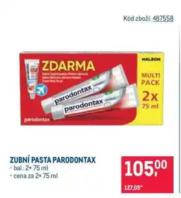 Makro Zubní pasta Parodontax nabídka