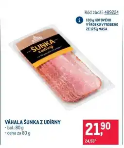 Makro VÁHALA Šunka z udírny nabídka