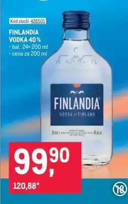 Makro Finlandia Vodka 40 % nabídka