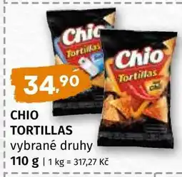 Terno CHIO TORTILLAS vybrané druhy nabídka