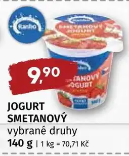 Terno JOGURT SMETANOVÝ nabídka