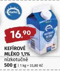 Terno KEFÍROVÉ MLÉKO 1,1% nízkotučné nabídka