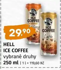 Terno HELL ICE COFFEE vybrané druhy nabídka