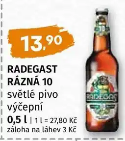 Terno Radegast Rázná 10 nabídka