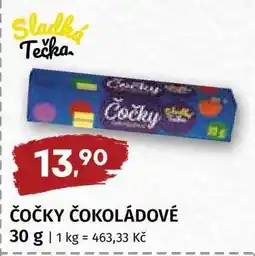Terno ČOČKY ČOKOLÁDOVÉ nabídka