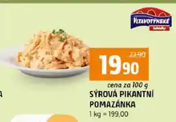 Terno Sýrová pikantní pomazánka nabídka