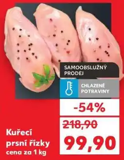 Kaufland Kuřecí prsí řízky nabídka
