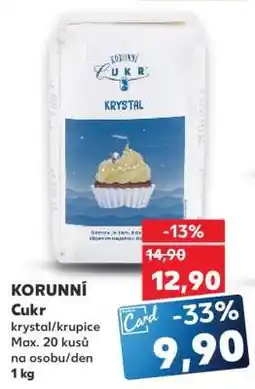 Kaufland Korunní cukr nabídka