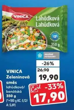 Kaufland VINICA Zeleninová směs lahůdková/benátská 350 g nabídka
