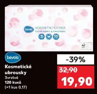 Kaufland Kosmetické ubrousky nabídka