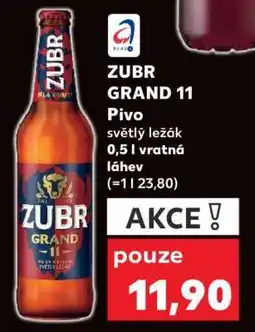 Kaufland Zubr Grand 11 nabídka