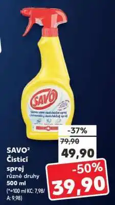 Kaufland SAVO ČISTÍCÍ SPREJ nabídka