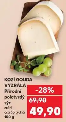 Kaufland KOZÍ GOUDA VYZRÁLÁ nabídka