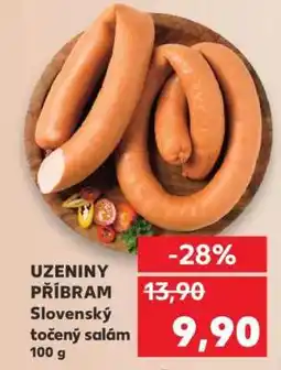 Kaufland Slovenský točený salám nabídka