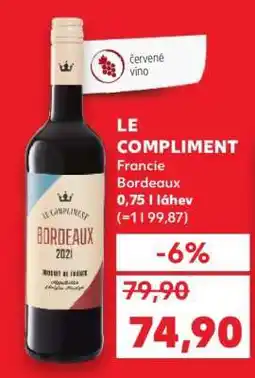 Kaufland LE COMPLIMENT nabídka