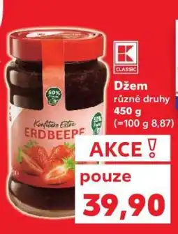 Kaufland Džem různé druhy nabídka