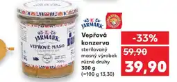 Kaufland Vepřová konzerva nabídka