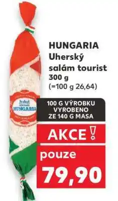 Kaufland HUNGARIA Uherský salám tourist 300 g nabídka
