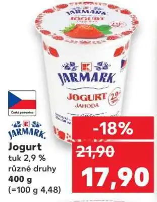 Kaufland Jarmark Jogurt nabídka