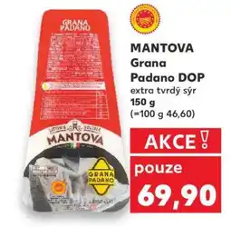 Kaufland MANTOVA Grana Padano DOP extra tvrdý sýr nabídka