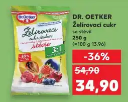 Kaufland DR. OETKER ŽELÍROVACÍ CUKR SE STÉVIÍ nabídka