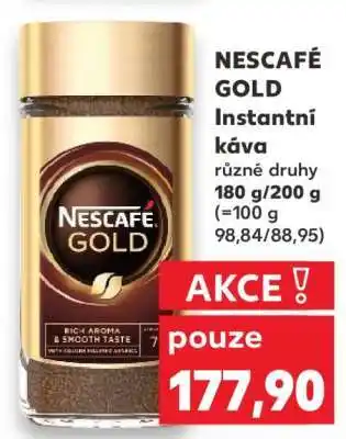 Kaufland Nescafé Gold Instantní káva nabídka
