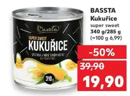 Kaufland BASSTA KUKUŘICE nabídka