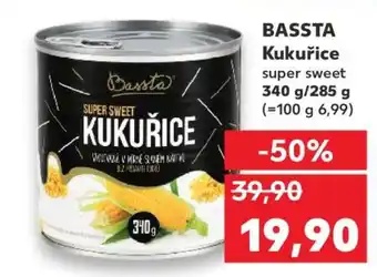 Kaufland BASSTA KUKUŘICE nabídka