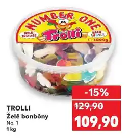 Kaufland TROLLI Želé bonbóny No. 1 nabídka