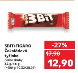 Kaufland 3BIT / FIGARO Čokoládová tyčinka nabídka