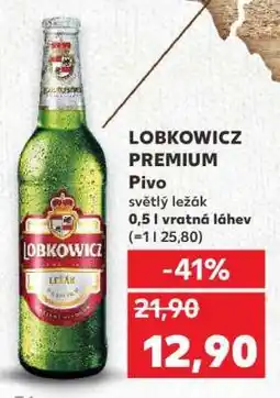 Kaufland Lobkowicz Premium nabídka