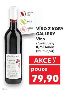 Kaufland VÍNO Z KOBY GALLERY nabídka
