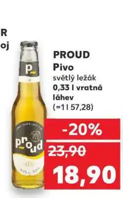 Kaufland PROUD Pivo nabídka