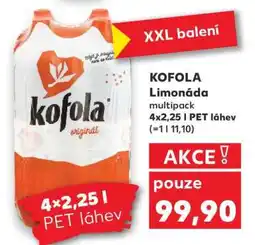 Kaufland KOFOLA Limonáda multipack nabídka