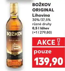 Kaufland Božkov Originál nabídka