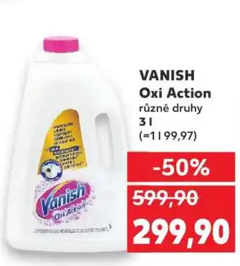 Kaufland Vanish Oxi Action nabídka