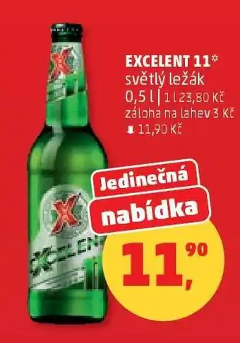 Penny Market Excelent 11 světlý ležák nabídka