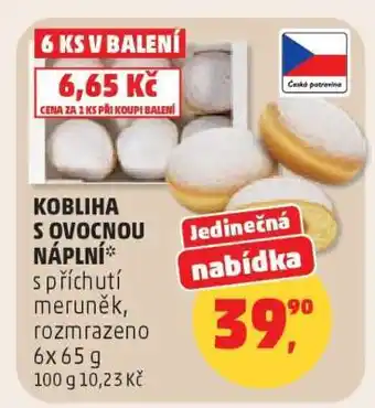 Penny Market Kobliha s ovocnou náplní nabídka