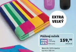 Penny Market Plážový ručník nabídka