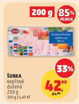 Penny Market ŠUNKA VEPŘOVÁ DUŠENÁ nabídka