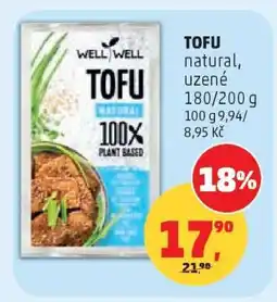Penny Market TOFU natural, uzené nabídka