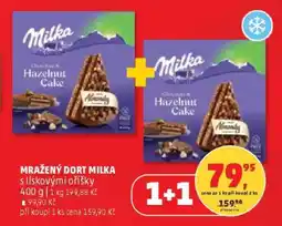 Penny Market MRAŽENÝ DORT MILKA s lískovými oříšky nabídka