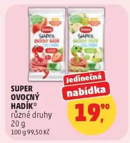 Penny Market Super Ovocný Hadík nabídka