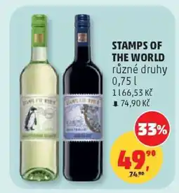 Penny Market STAMPS OF THE WORLD různé druhy nabídka