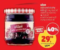 Penny Market DŽEM vybrané druhy nabídka